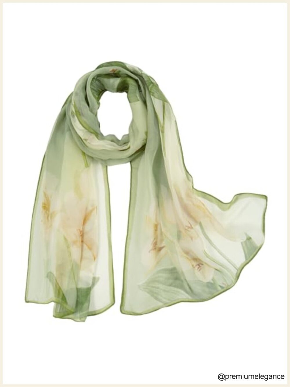 Chiffon Sheer Fashion Scarf Lightweight Women's Wrap